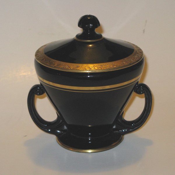Fostoria #2456 Candy Jar & Cover w/ Decoration 507 Nugget