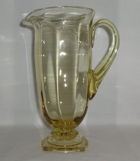 Heisey #3390 Carcassonne Footed Jug