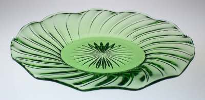 Heisey #1228 Swirl/Marcel Wave Plate