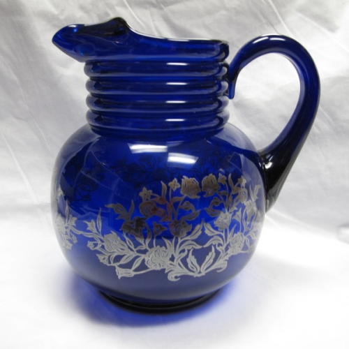 Imperial # 451 Georgian Pitcher w/ Unknown Overlay
