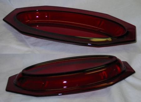 Imperial # 627 Molly Bowl in Ruby