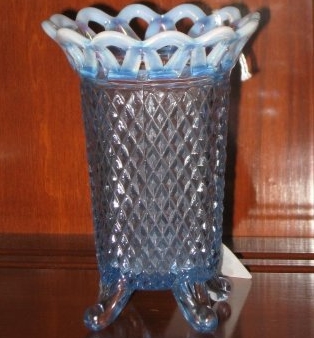 Imperial # 743B Lace Edge Vase