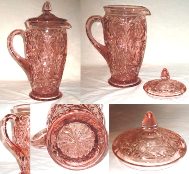 McKee Rock Crystal Pitcher