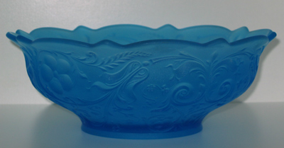 McKee Rock Crystal Bowl with Satinized Finish