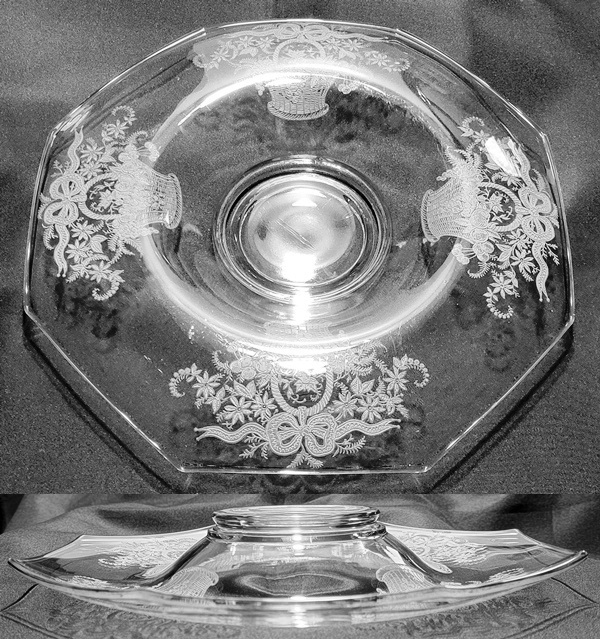 U. S. Glass #  345 Centerpiece Bowl
