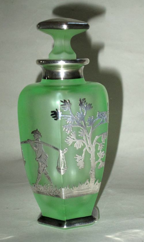 Tiffin # 5772 Cologne w/ Rockwell Silver Decoration