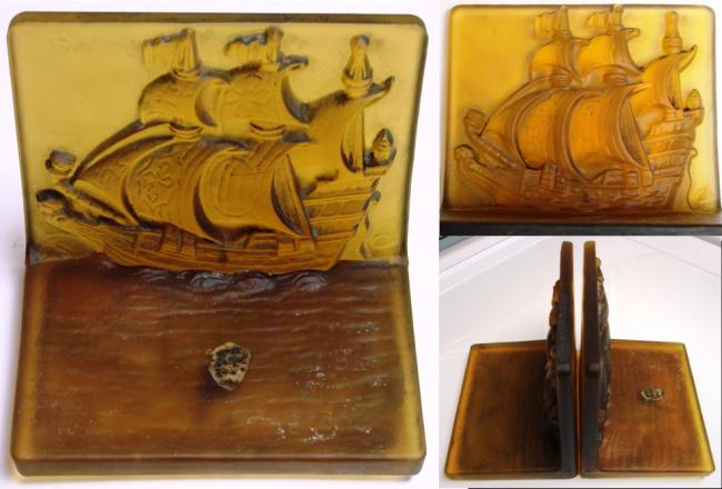 Tiffin # 9352 Ship Bookends