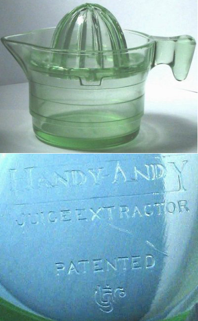 U. S. Glass Handy Andy Juicer