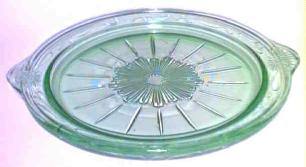 U. S. Glass "Tendril" Tray