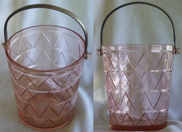 U. S. Glass Ice Bucket