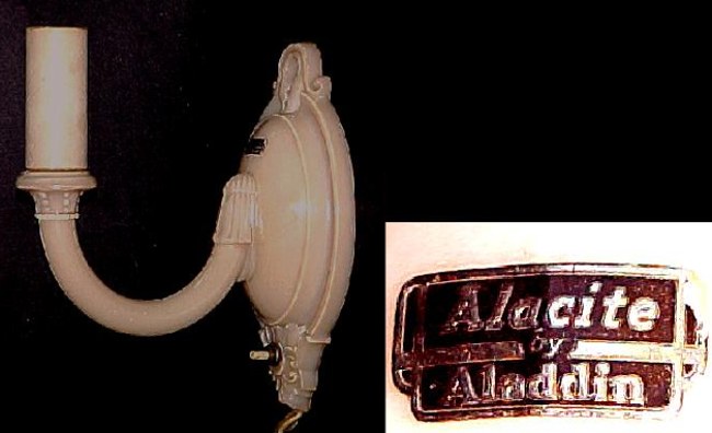 Aladdin G-351 Alacite Pin Up Lamp
