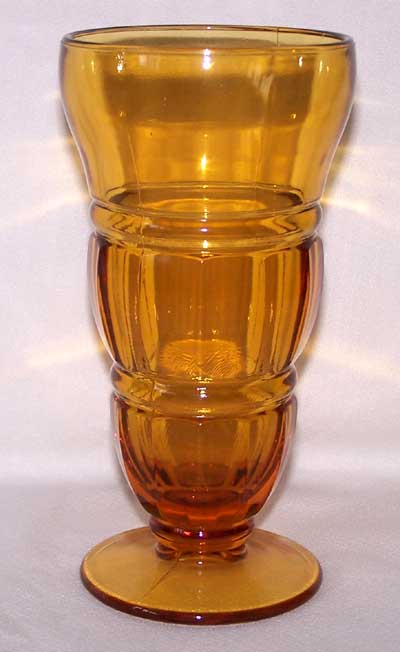 Indiana # 306 Footed Soda Glass