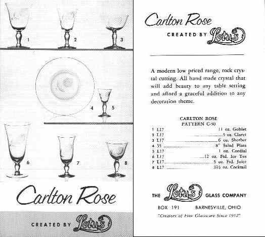 Lotus Carlton Rose Brochure