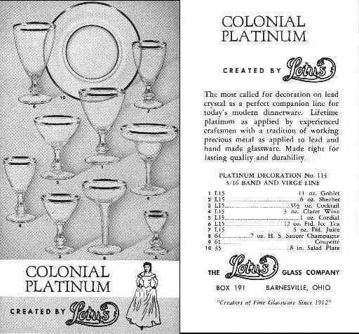 Lotus Colonial Platinum Brochure