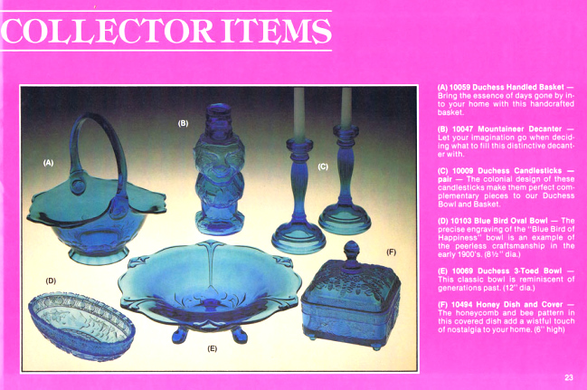 Tiara 1982 Catalog Page