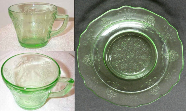 Bowknot Cup & Plate