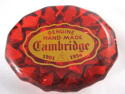 Cambridge Paperweight Souvenir