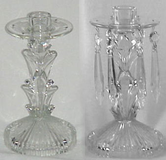 Unknown Candleholder with Lustres