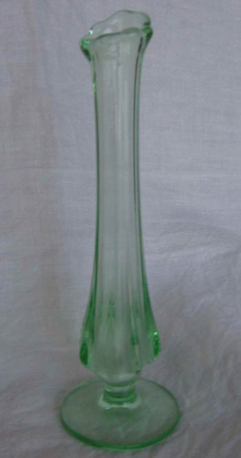 Unknown Green Bud Vase