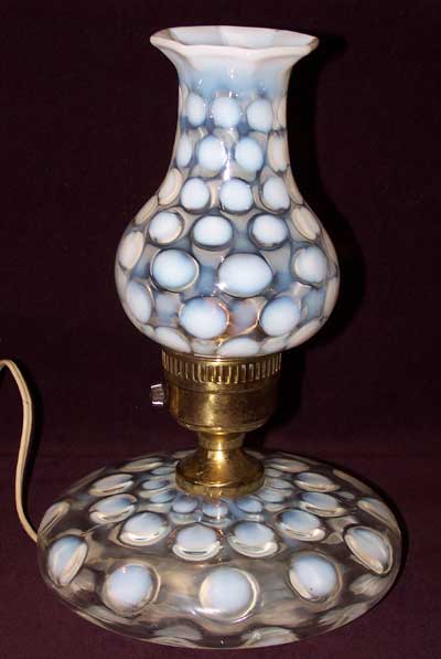 Unknown Opalescent Coin Spot Lamp