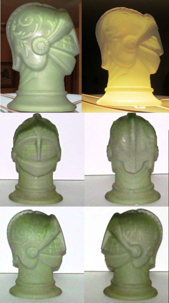 Unknown "Knight" Lamp Shade