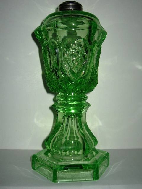 Unknown Green Oil Lamp