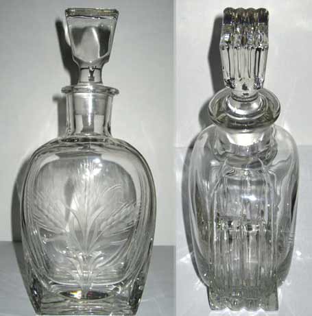 Unknown Ribbed Decanter