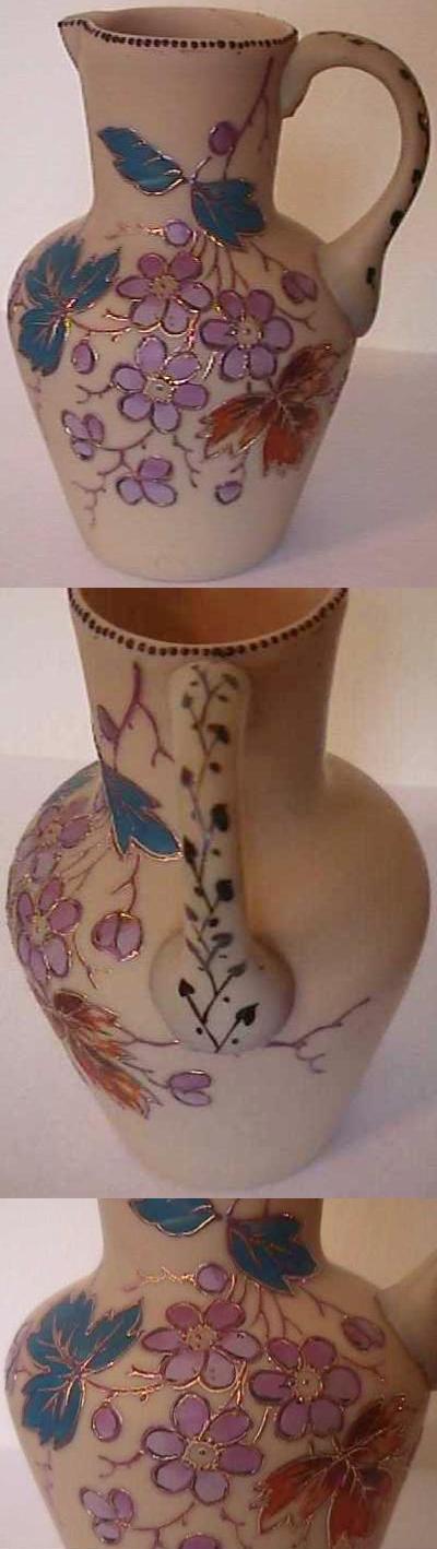 Unknown Hand Painted Pitcher