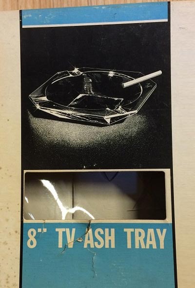 Federal TV Ashtray Packaging