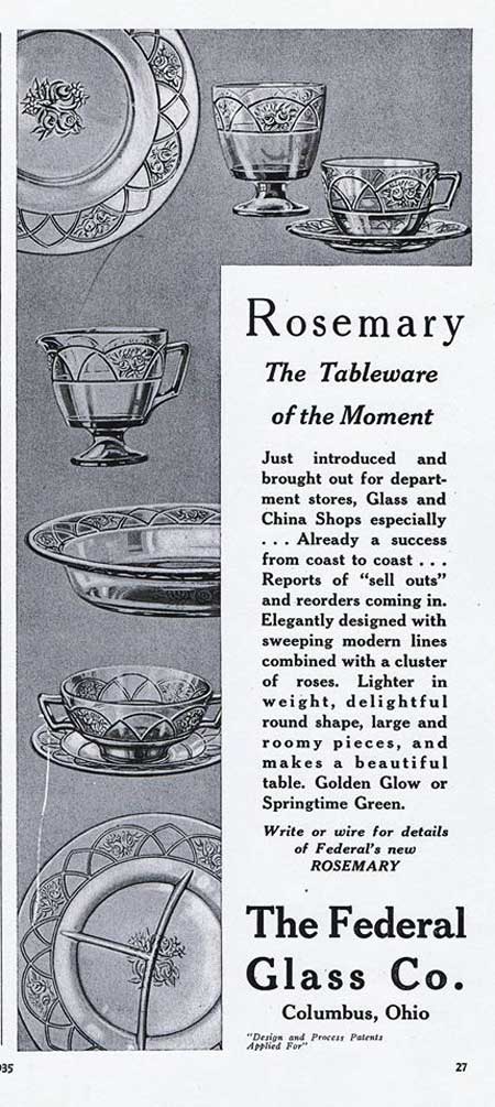 Federal Rosemary Advertisement
