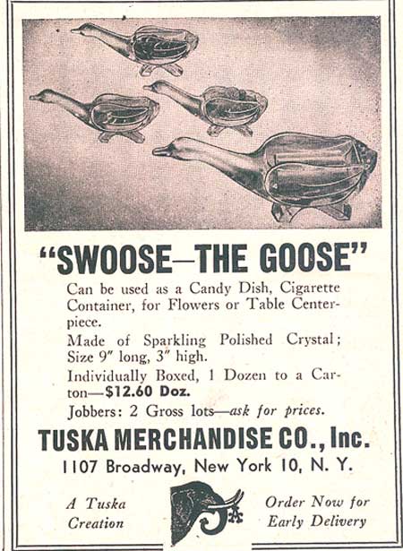 Tuska Merchandise Co.  Swoose- The Goose