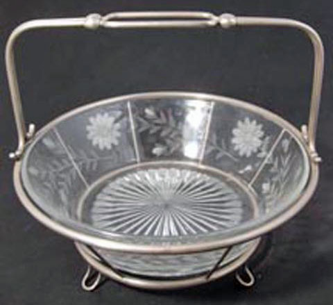 Unknown Bowl with Metal Holder