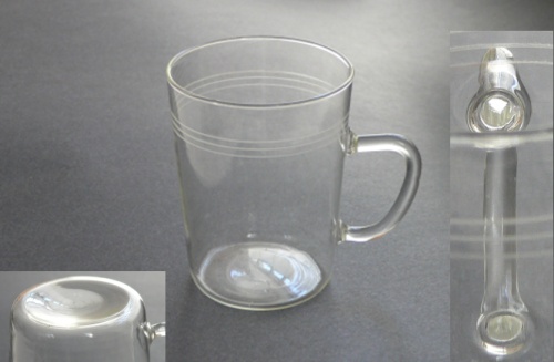 Unknown Mug w/ Etched Bands