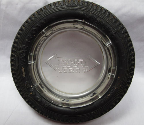 Unknown Tire Ashtray with Hood Logo