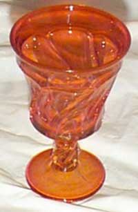 Fostoria #2719 Jamestown Orange Goblet