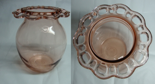 Hocking Old Colony (Lace Edge) Vase