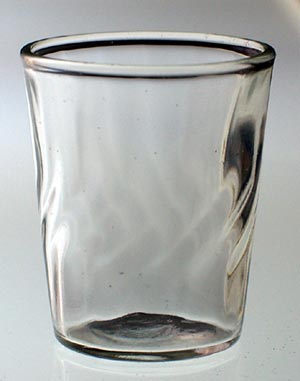Hocking Spiral Optic Shot or Whiskey