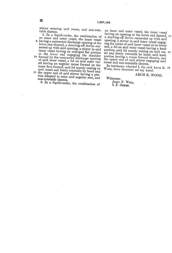 McKee Dispenser Patent 1287164-3