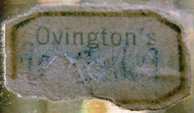 Ovington's Label