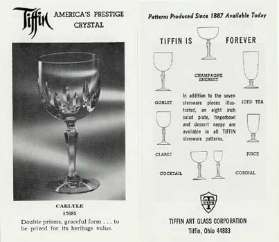 Tiffin #17685 Carlyle Ad