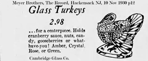 Cambridge Turkey Advertisement