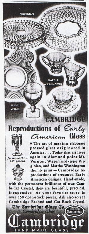 Cambridge Advertisement 1939