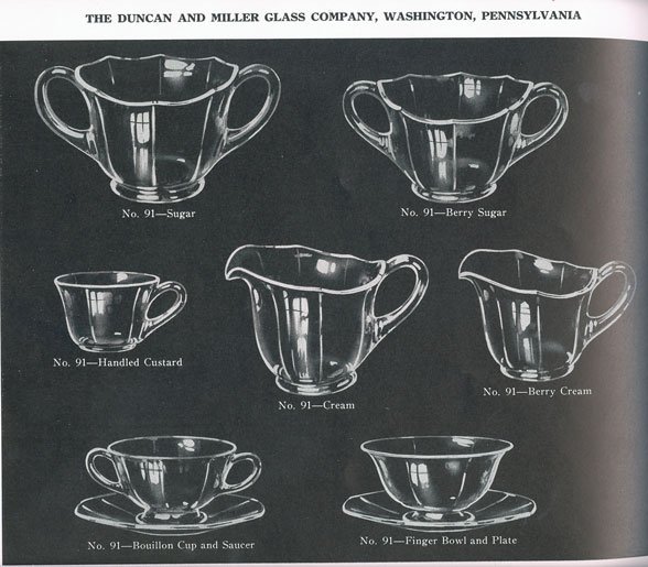 Duncan & Miller #91 in 1927 Catalog