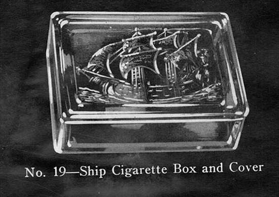 Duncan & Miller #  19 Ship Cigarette Box Catalog Page