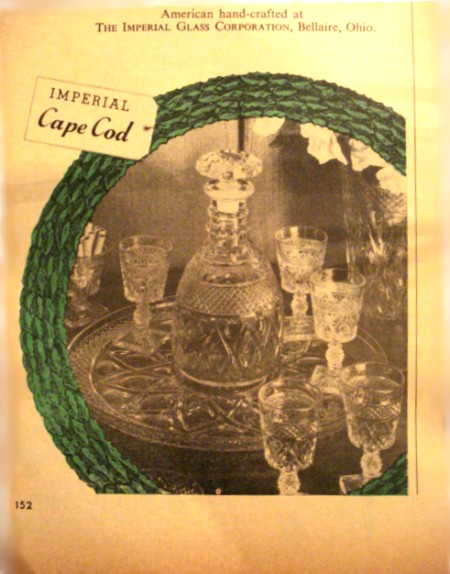 Imperial Cape Cod Advertisement