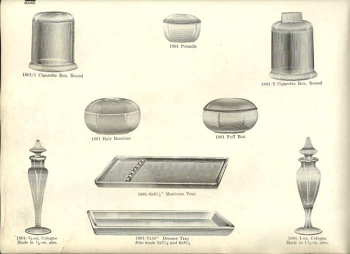 Westmoreland #1801 Catalog Page