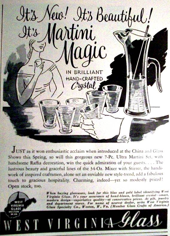 West Virginia Glass Advertisement