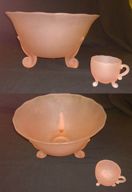 Viking #5250 Princess Punch Bowl & Cup