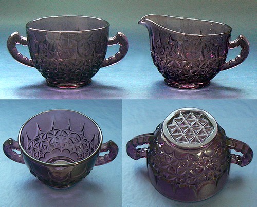Viking #1955 Yesteryear Sugar & Creamer