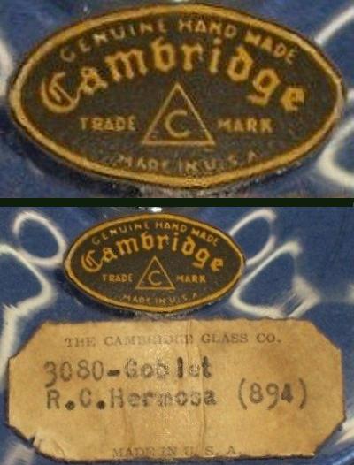 Cambridge Label 1933-1937
